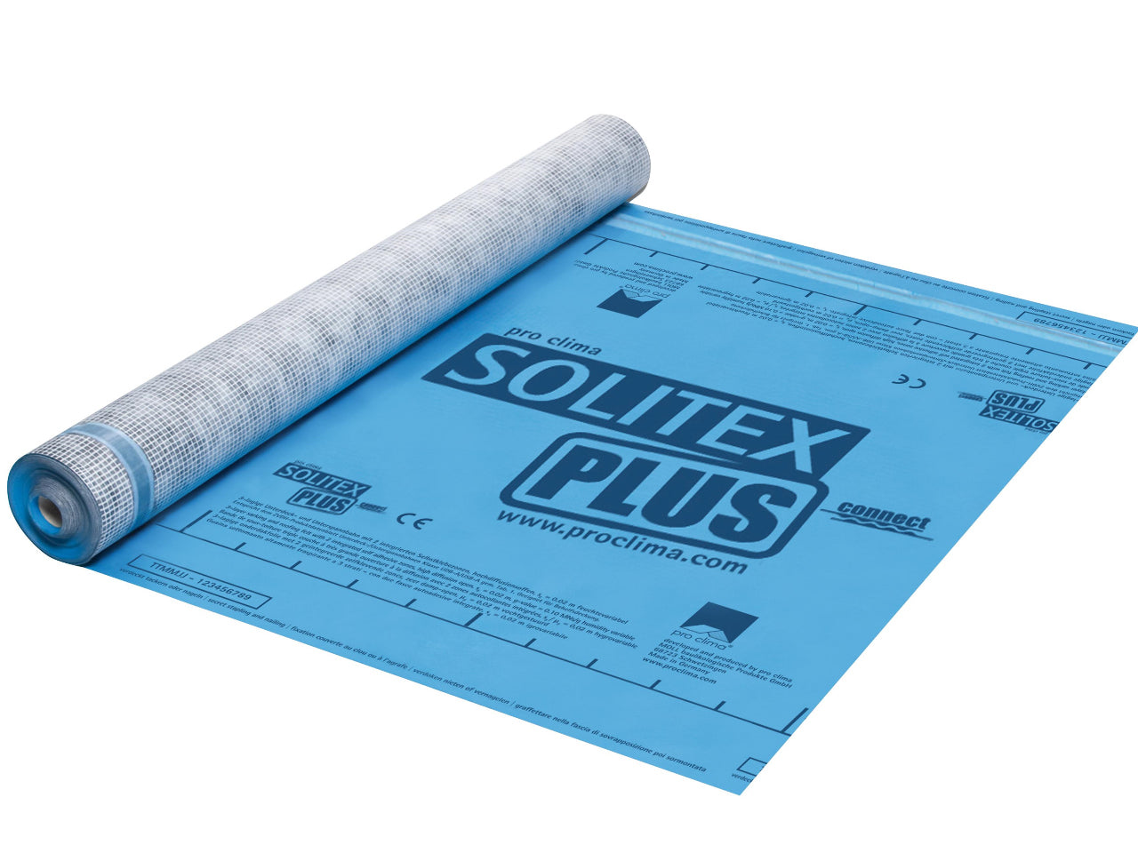 armierte Unterspannbahn / Unterdeckbahn / Winddichtung SOLITEX Plus (für Einblasdämmungen geeignet)