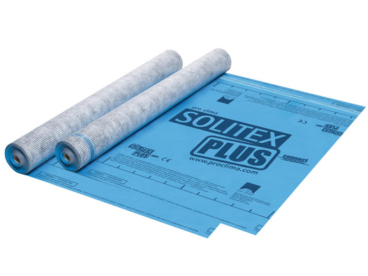 armierte Unterspannbahn / Unterdeckbahn / Winddichtung SOLITEX Plus (für Einblasdämmungen geeignet)