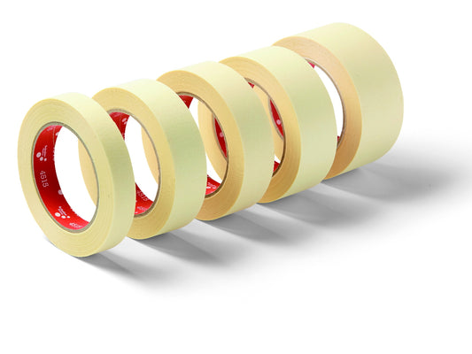 Klebeband Feinkrepp in verschiedenen Breiten