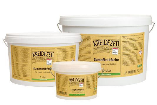 Kreidezeit Sumpfkalkfarbe für Innen und Außen (glatt)