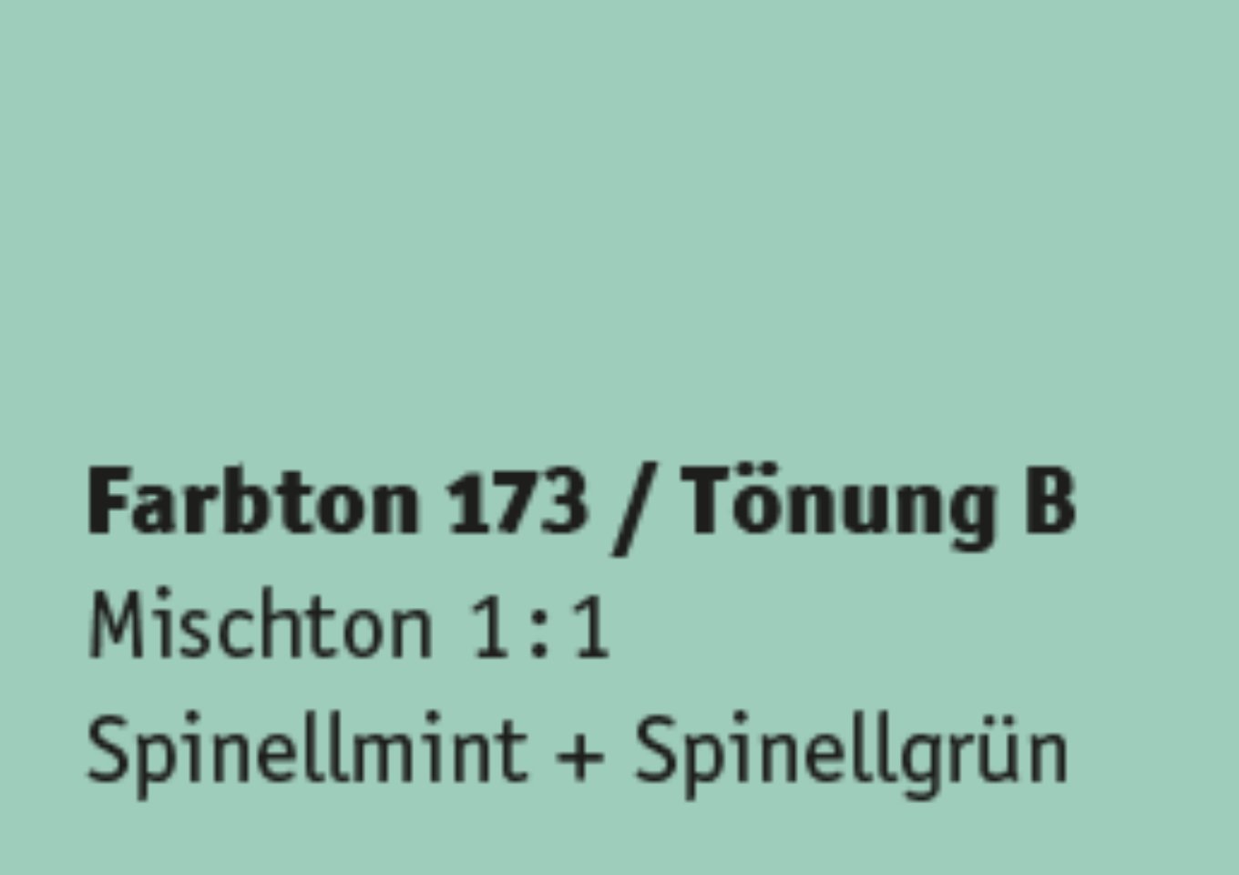 Kreidezeit Farbpigmentmischungen für Sumpfkalkfarben Farbton 169-180