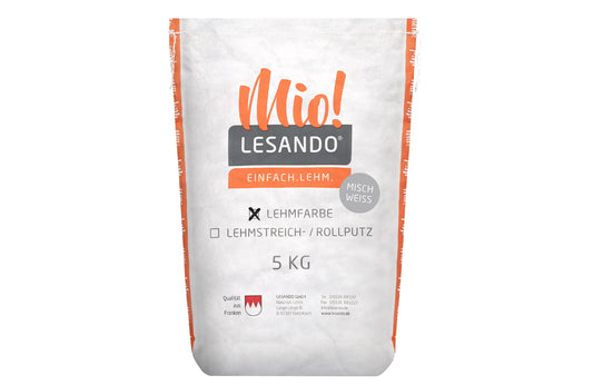 Lehmfarbe Lesando Mio! Mischweiß