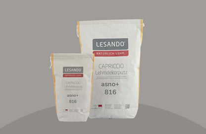 farbiger Lehmputz, Lehmdekorputz Capriccio, Farbserie puro 1
