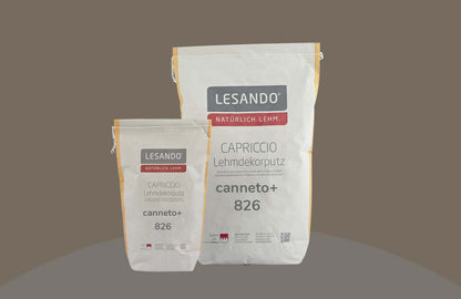 farbiger Lehmputz, Lehmdekorputz Capriccio, Farbserie puro 2