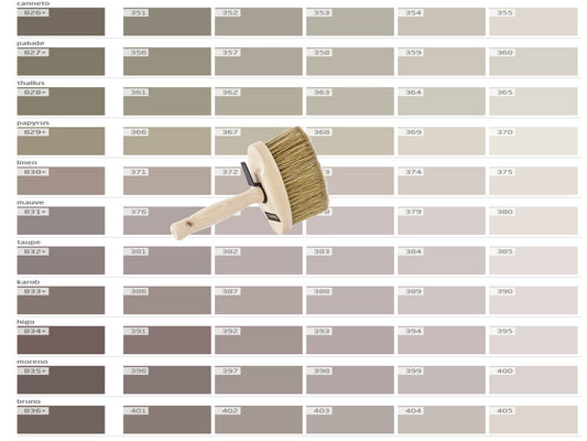 Lehmstreichputz Lesando (Bravo+Effekt Furioso) Farbserie puro 2