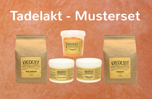 Tadelakt Musterset Kreidezeit